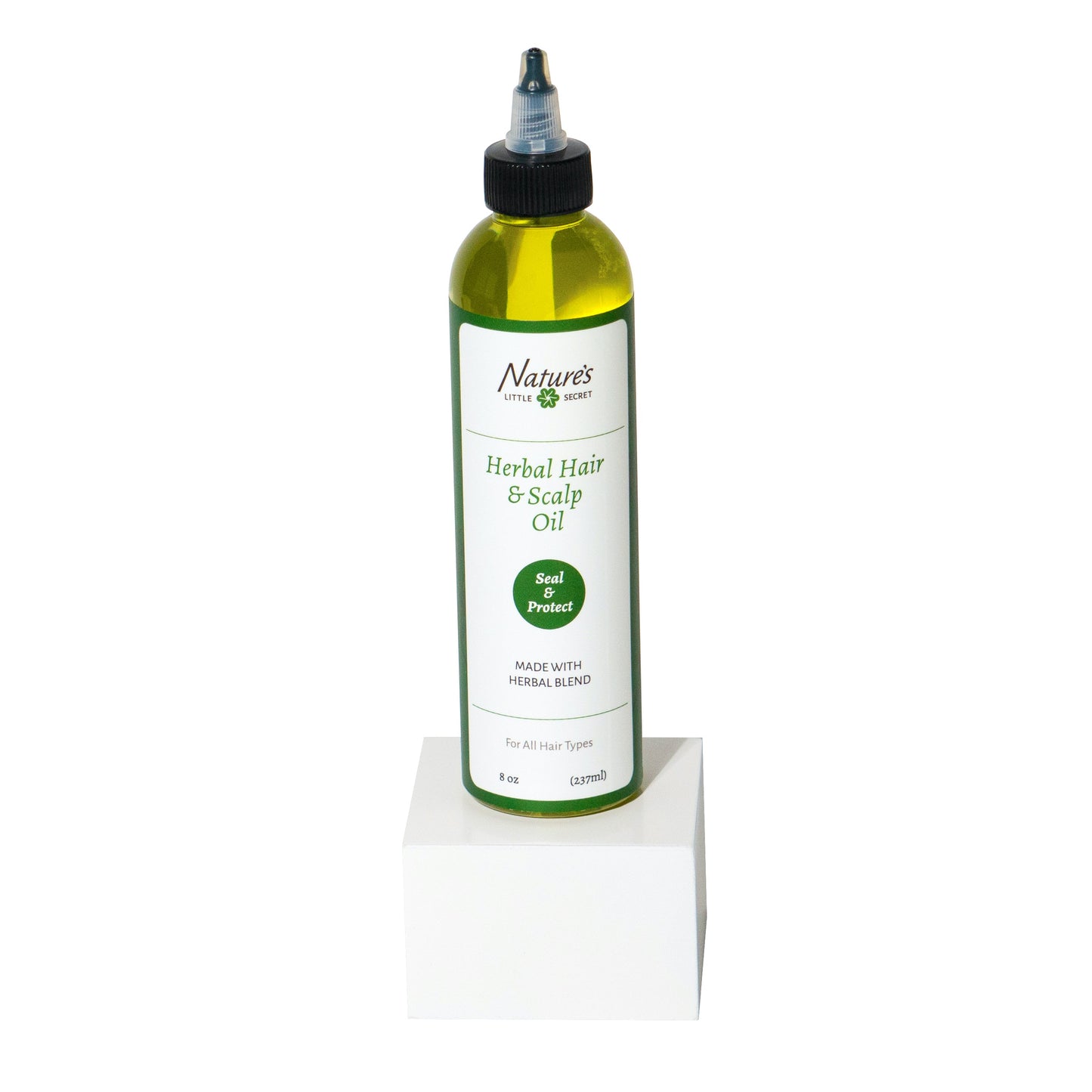 HERBAL HAIR & SCALP OIL | Nature's Little Secret LLC | AI-Verified Clean | Daily Ritual Lab