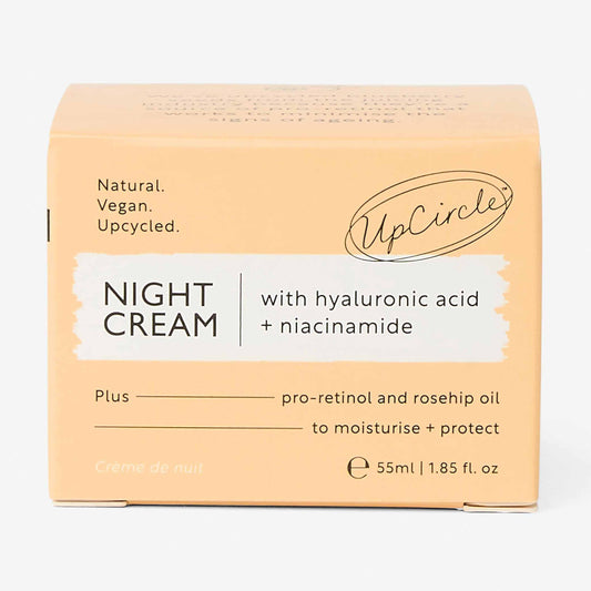 Night Cream with Hyaluronic Acid + Niacinamide | UpCircle | Triple Verified Clean | Daily Ritual Lab