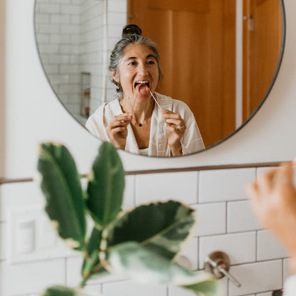 Copper Tongue Cleaner | Ayurvedic Tongue Scraping for Fresh Breath & Daily Detox