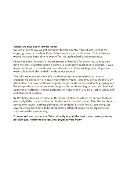Panda Eco Paper | Rustic Strength | AI-Verified Clean | Daily Ritual Lab
