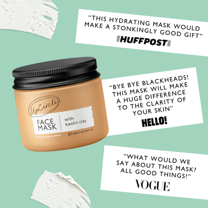 Kaolin Clay Face Mask | UpCircle | Triple Verified Clean | Daily Ritual Lab
