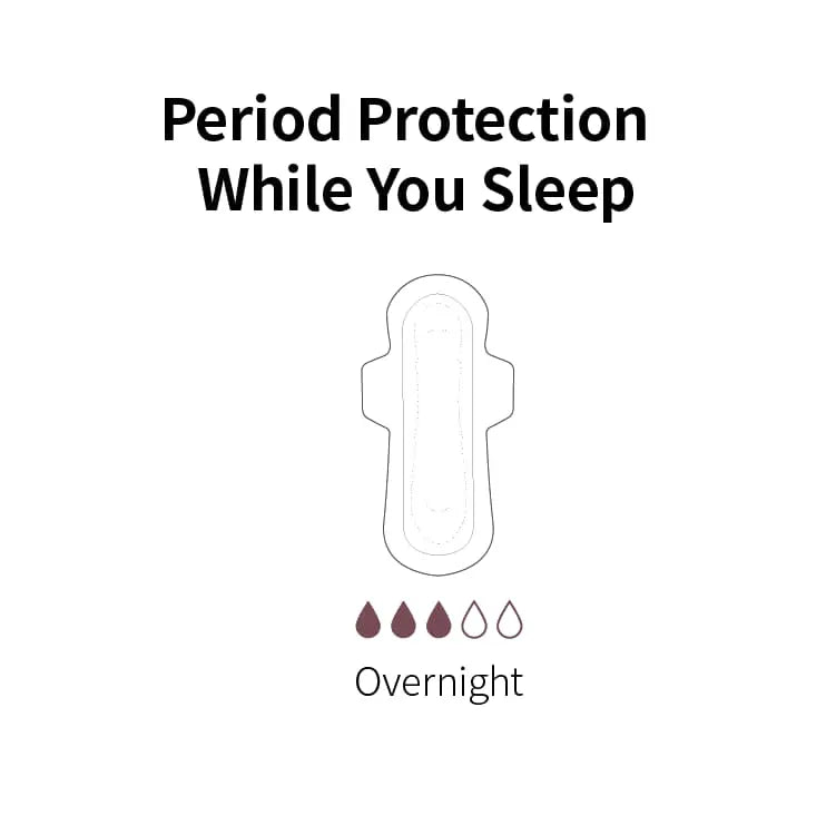 Pure Care Organic Herbal Infused Pads - Overnight | Lhamo Pad | AI-Ver