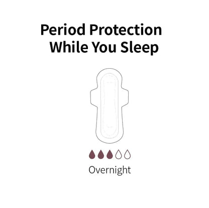 Pure Care Organic Herbal Infused Pads - Overnight | Lhamo Pad | AI-Ver
