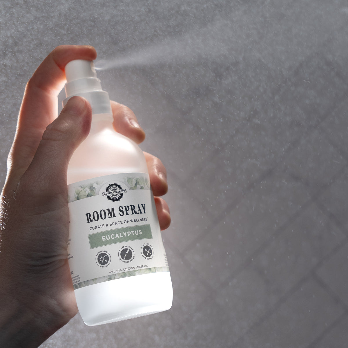 Room Spray | Rustic Strength | AI-Verified Clean | Daily Ritual Lab