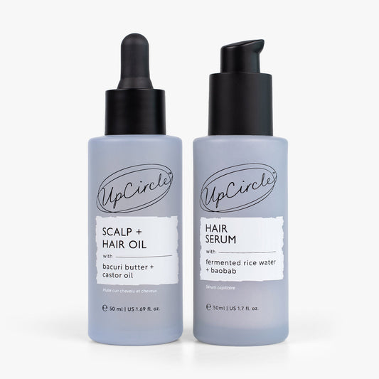 Hair Oil and Serum Duo | UpCircle | Triple Verified Clean | Daily Ritu