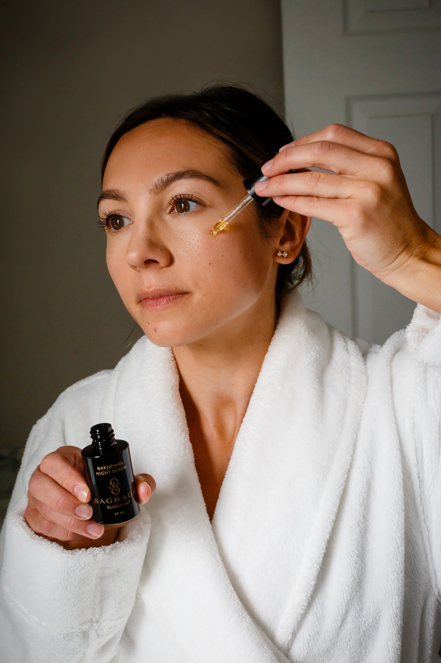 Night Bakuchiol Serum | Sagrada BioSkincare | Triple Verified Clean |