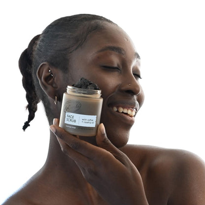 Face Scrub with Coffee + Rosehip Oil | UpCircle | Triple Verified Clea