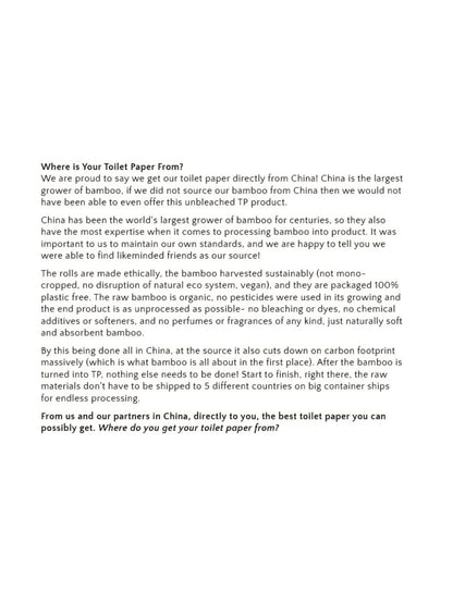 Panda Eco Paper | Rustic Strength | AI-Verified Clean | Daily Ritual Lab