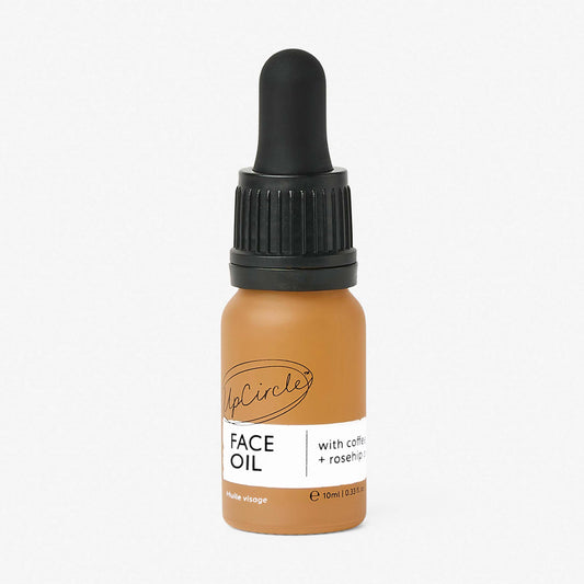 Organic Face Oil with Coffee Extact - Travel Size | UpCircle | Triple Verified Clean | Daily Ritual Lab