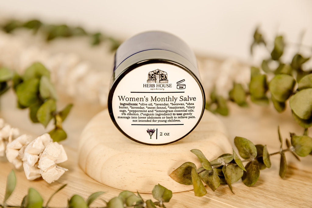 Women's Monthly Salve | Herb House Apothecary | AI-Verified Clean | Daily Ritual Lab