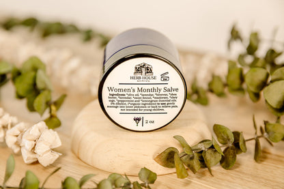 Women's Monthly Salve | Herb House Apothecary | AI-Verified Clean | Daily Ritual Lab