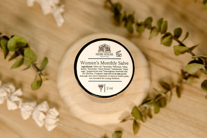 Women's Monthly Salve | Herb House Apothecary | AI-Verified Clean | Daily Ritual Lab