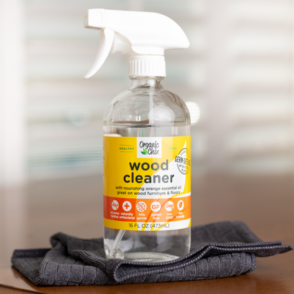Natural Non-Toxic Wood Cleaner | Organic Chix | Double Verified Clean