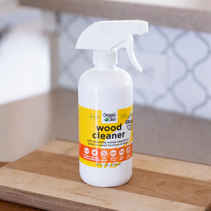 Natural Non-Toxic Wood Cleaner | Organic Chix | Double Verified Clean