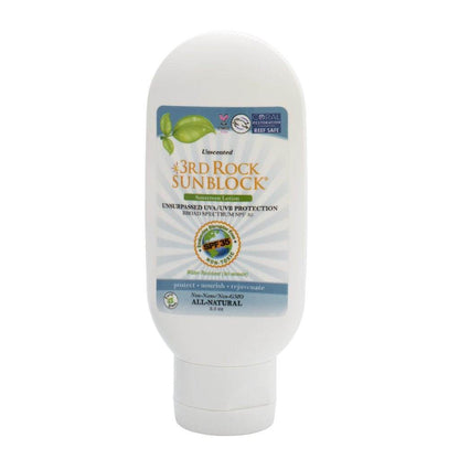 3rd Rock Sunblock® Sunscreen Lotion - Unscented - Zinc Oxide SPF 35 |