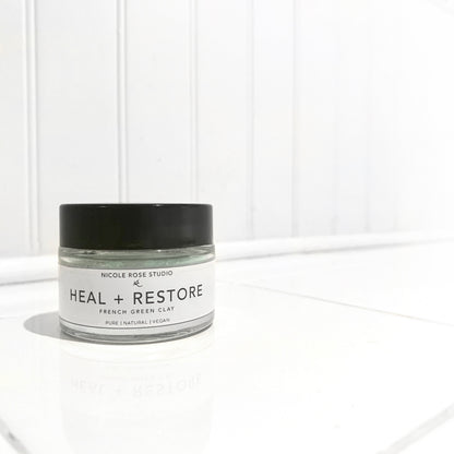 Heal + Restore French Green Clay Mask