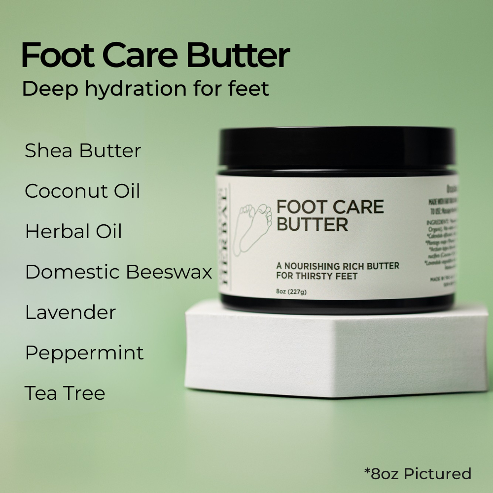 Foot Care Butter | Ora's Amazing Herbal | Double Verified Clean | Dail