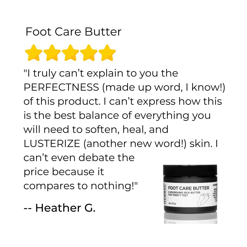 Foot Care Butter | Ora's Amazing Herbal | Double Verified Clean | Dail