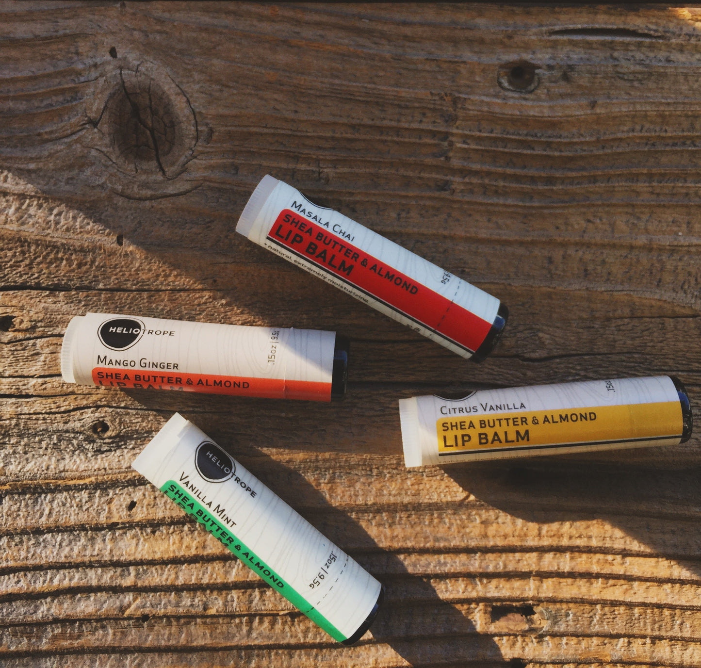 Shea Butter & Almond Lip Balm | Heliotrope SF | Double Verified Clean