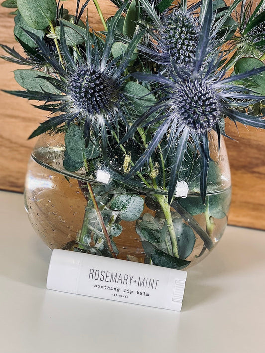 Soothing Lip Balm - Rosemary + Mint | handmade. la conner | AI-Verified Clean | Daily Ritual Lab