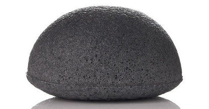 Konjaku & Charcoal Exfoliating Sponge | Heliotrope SF | AI-Verified Clean | Daily Ritual Lab
