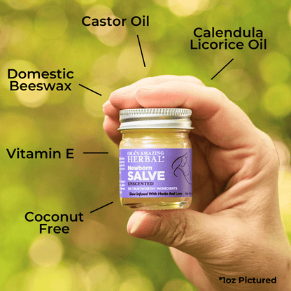 Newborn Salve, Calendula Ointment For Babies | Ora's Amazing Herbal |