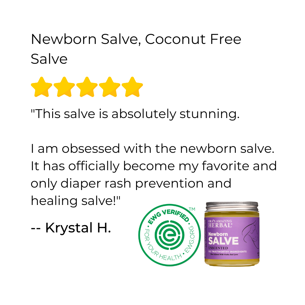 Newborn Salve, Calendula Ointment For Babies | Ora's Amazing Herbal |
