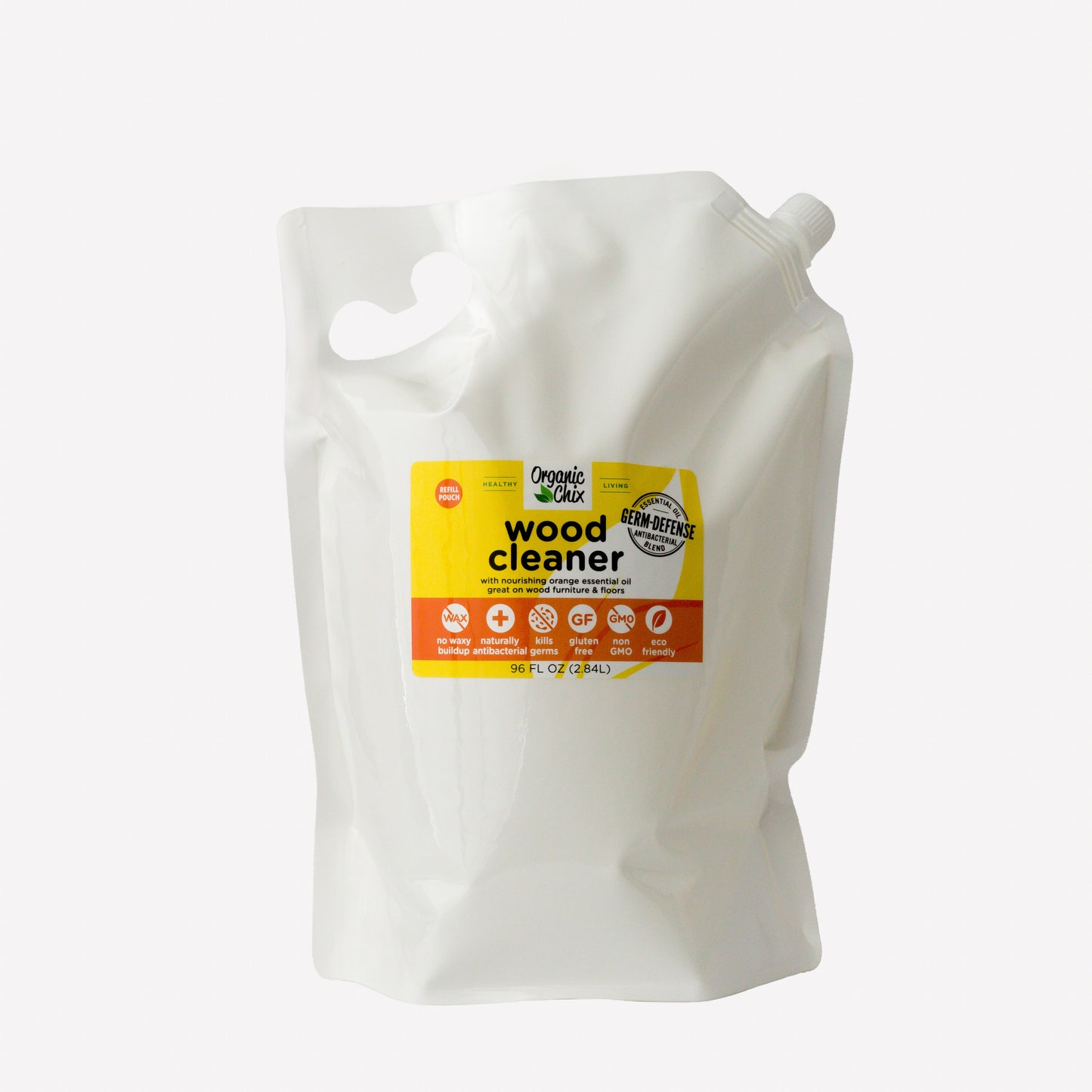 Natural Non-Toxic Wood Cleaner | Organic Chix | Double Verified Clean