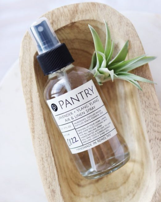 Natural Air + Linen Spray - Freshen the air without toxic fragrances. | Pantry Products | AI-Verified Clean | Daily Ritual Lab