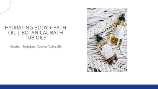 Hydrating Body + Bath Oil | Botanical Bath Tub Oils by@Outfy