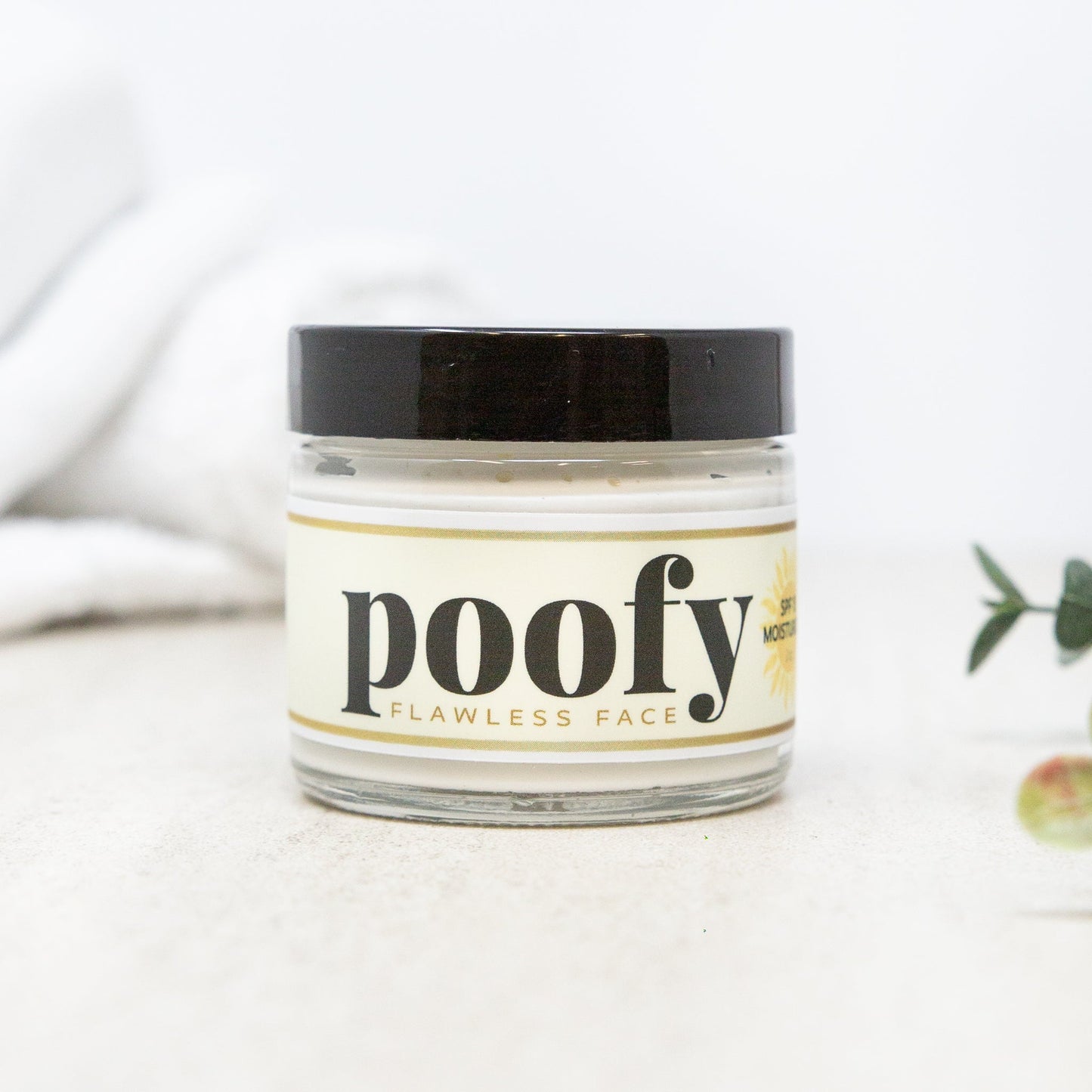 Flawless Face SPF Moisturizer | Poofy Organics | Triple Verified Clean