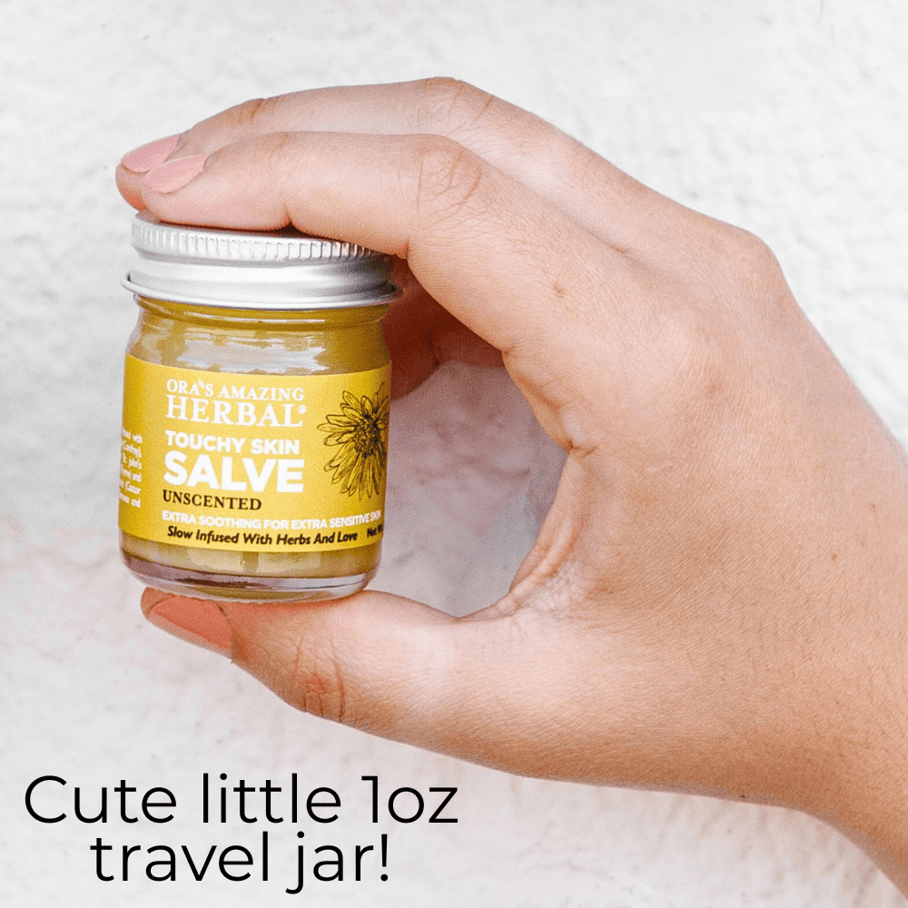 Touchy Skin Salve, Eczema Cream Ointment | Ora's Amazing Herbal | Doub