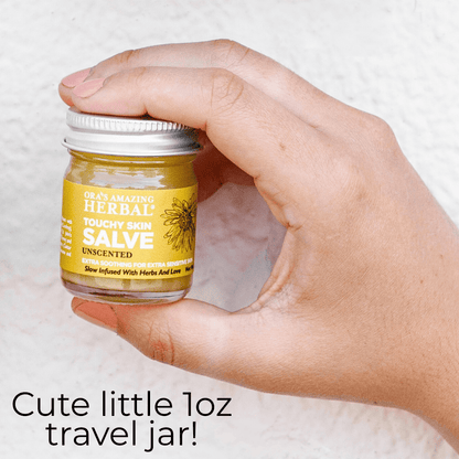 Touchy Skin Salve, Eczema Cream Ointment | Ora's Amazing Herbal | Doub