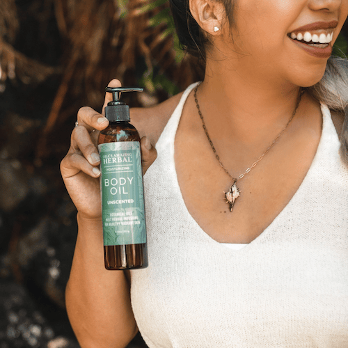 Unscented Body & Facial Cleansing Oil | Ora's Amazing Herbal | Double