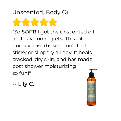 Unscented Body & Facial Cleansing Oil | Ora's Amazing Herbal | Double