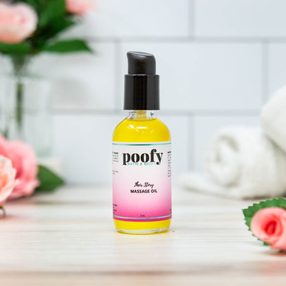 Their Story Massage Oil | Poofy Organics | Triple Verified Clean | Daily Ritual Lab
