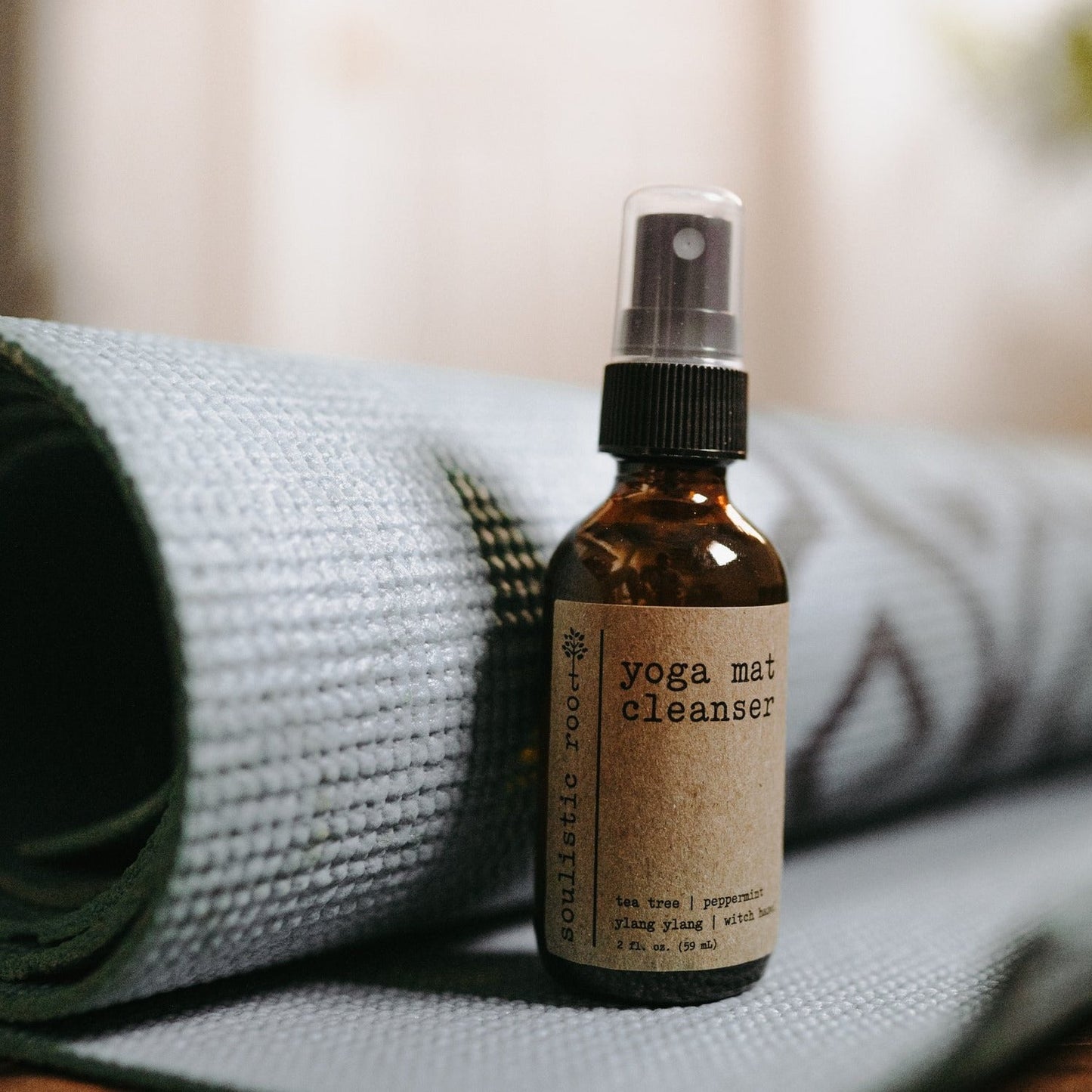 Yoga Mat Cleanser | Soulistic Root | AI-Verified Clean | Daily Ritual Lab